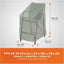 Funda silla bar apilable tela resistente 27"