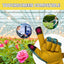 Guantes jardinería antiespinas resistente pinchazos mujer cuero