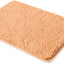 Alfombra baño durazno chenilla gruesa antiderrap 24x
