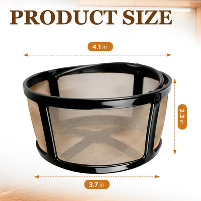Cesta de filtro de café reutilizable K-Duo para bebidas calientes y heladas