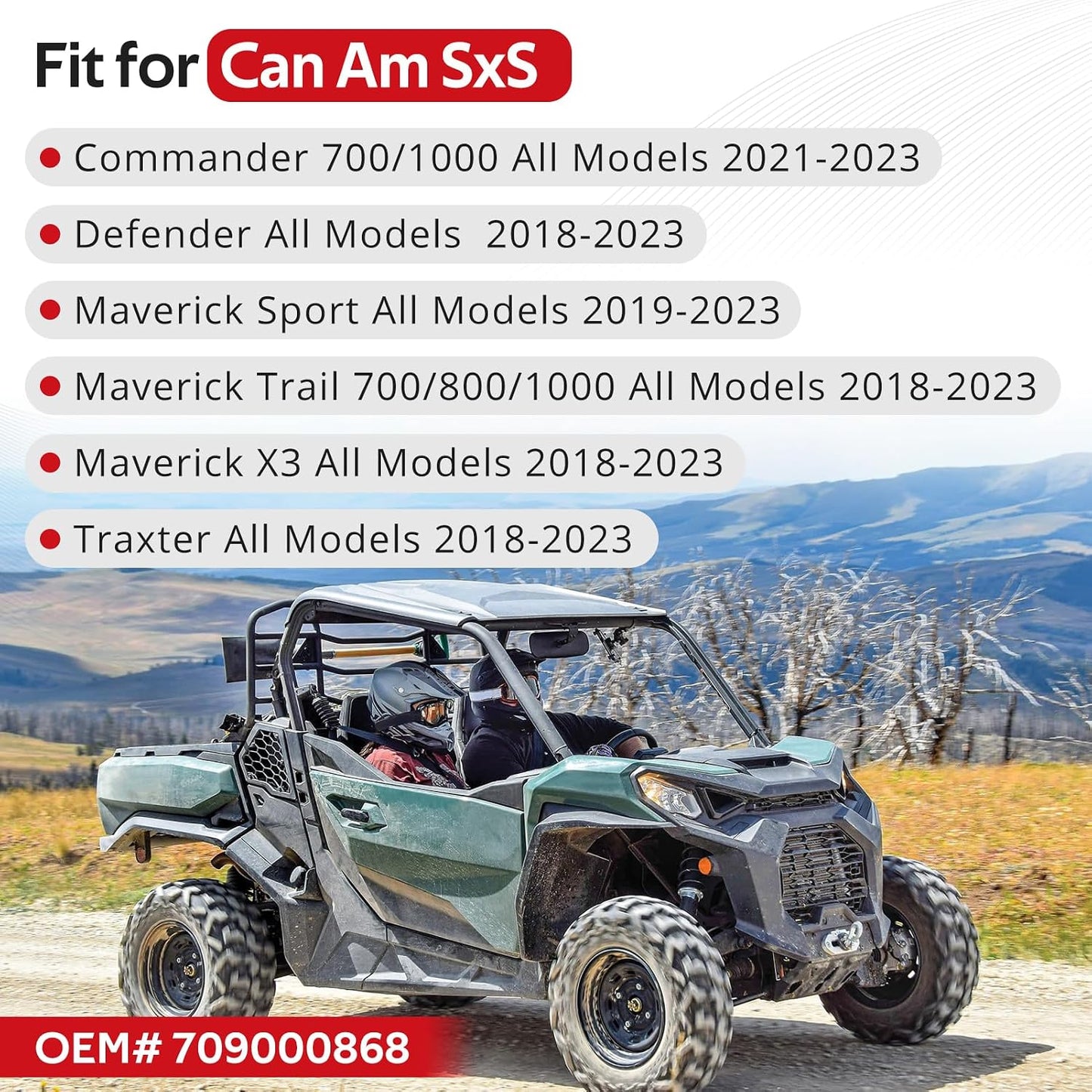 Tapa gasolina Can Am Maverick X3 Trail Sport Defender