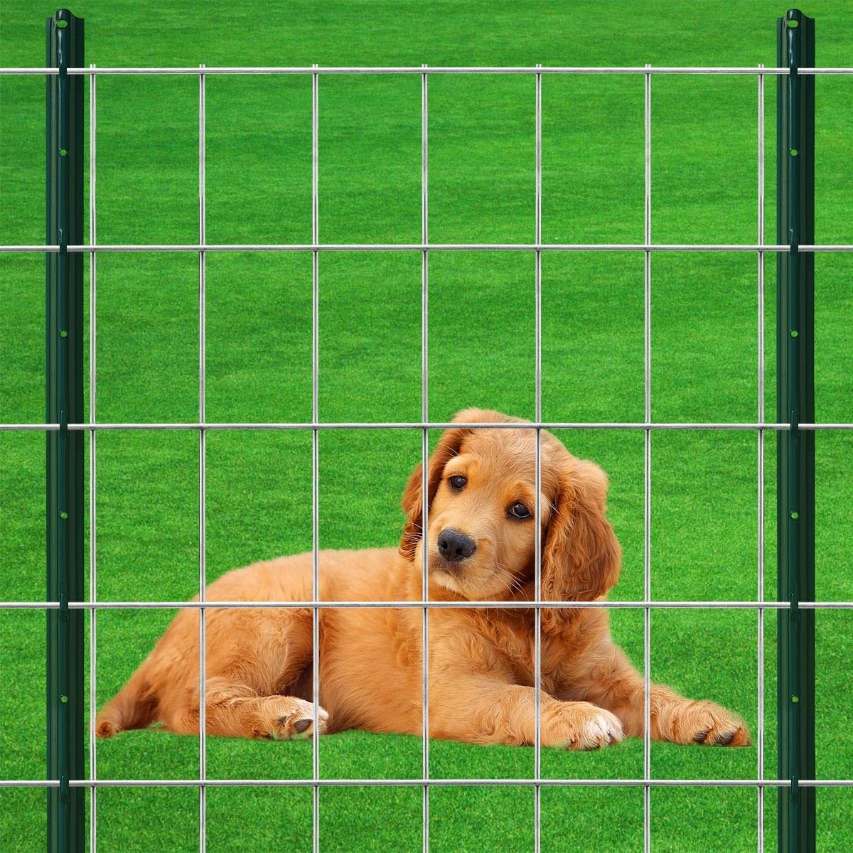 Cerca soldada galvanizada 36x25" 16GA jardín