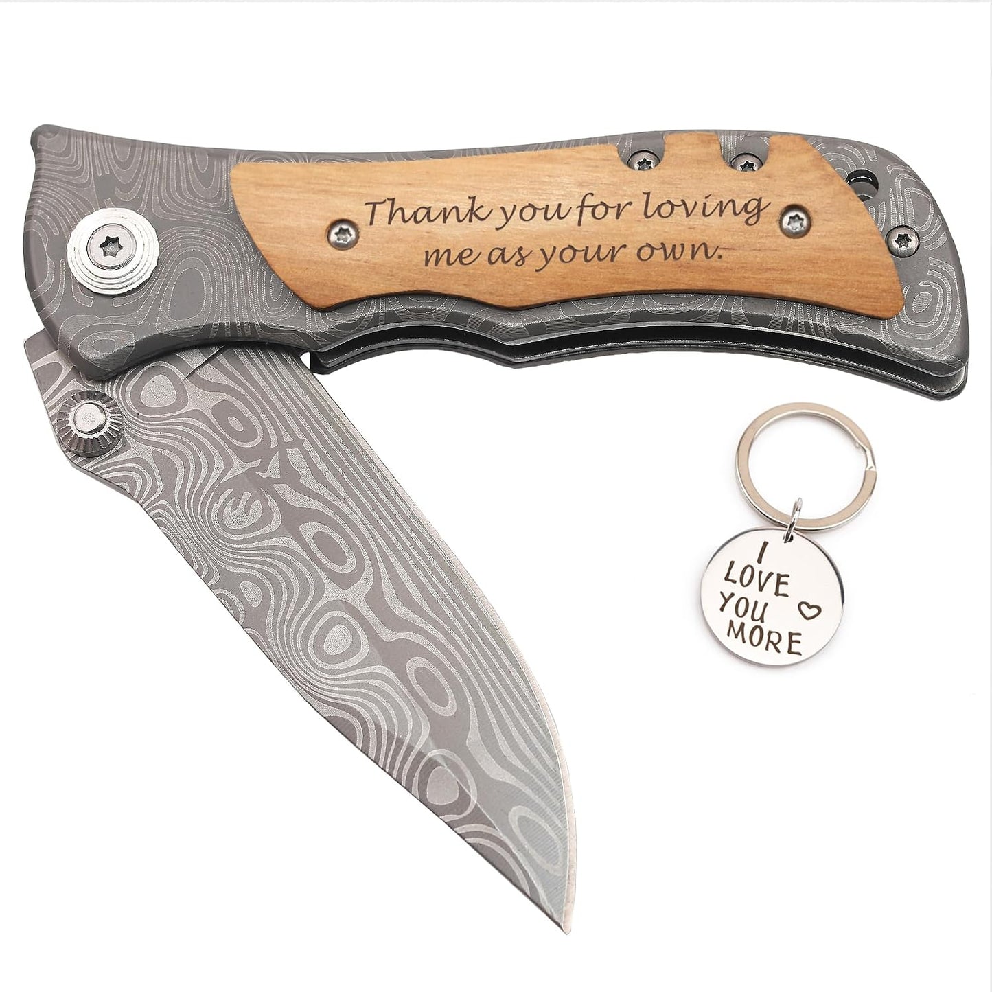 Regalo día del padre para suegro padrastro cuchillo bolsillo