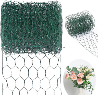 Alambre floral galvanizado malla hexagonal 4x118pulg