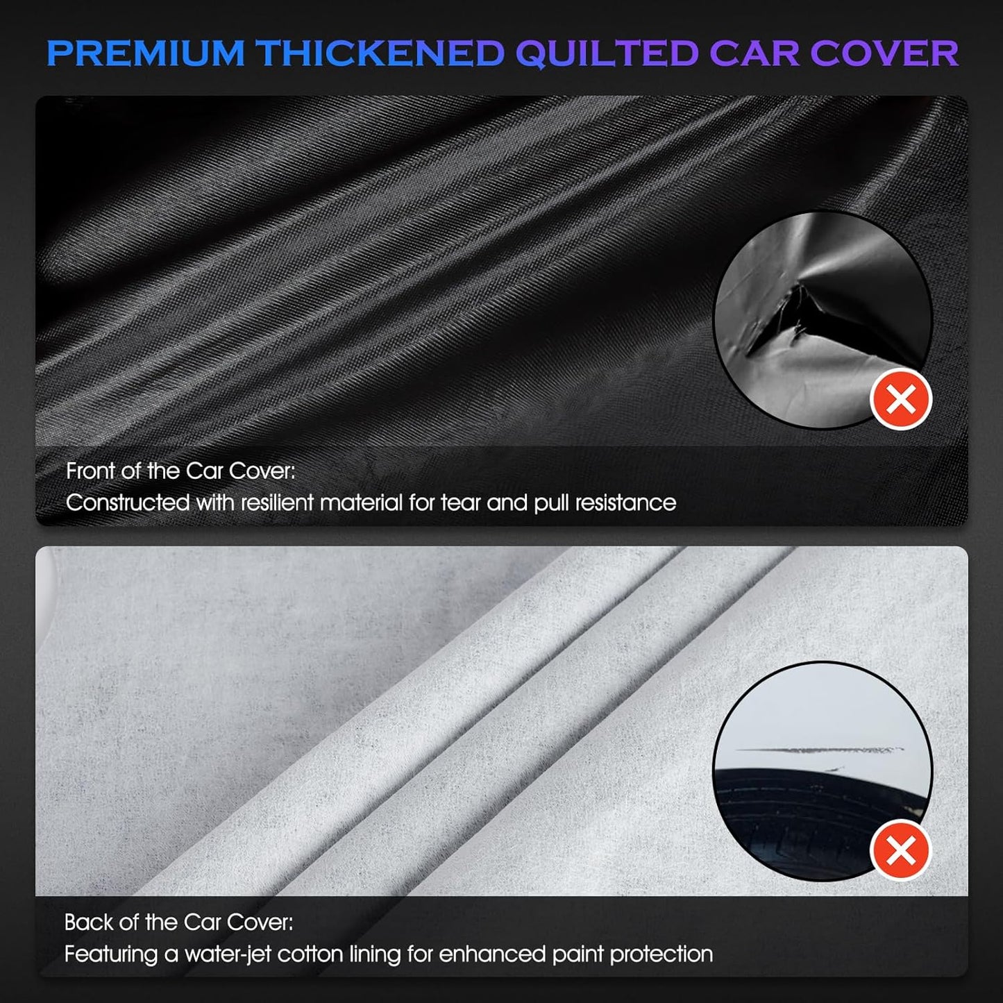 Funda Toyota Tacoma 2005-23 6 capas impermeable al aire
