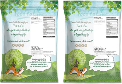 Pétalos Rosa Comestibles Secos 2lb para Té Hornear Postres