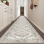Alfombra lavable antiderrap 2.6x18ft color marfil