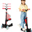 Scooter 3 ruedas niños asiento plegable manubrio ajustable