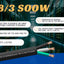 Cable SOOW 5 ft 8/3 600V extensión alimentación flexible