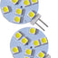 Bombilla LED repuesto DG72626VP 2 clavijas blanco brillante
