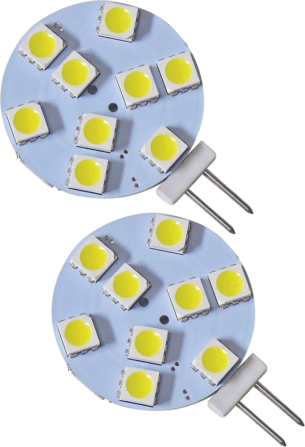 Bombilla LED repuesto DG72626VP 2 clavijas blanco brillante