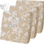 Fundas impermeables cojines patio estampado floral set 3
