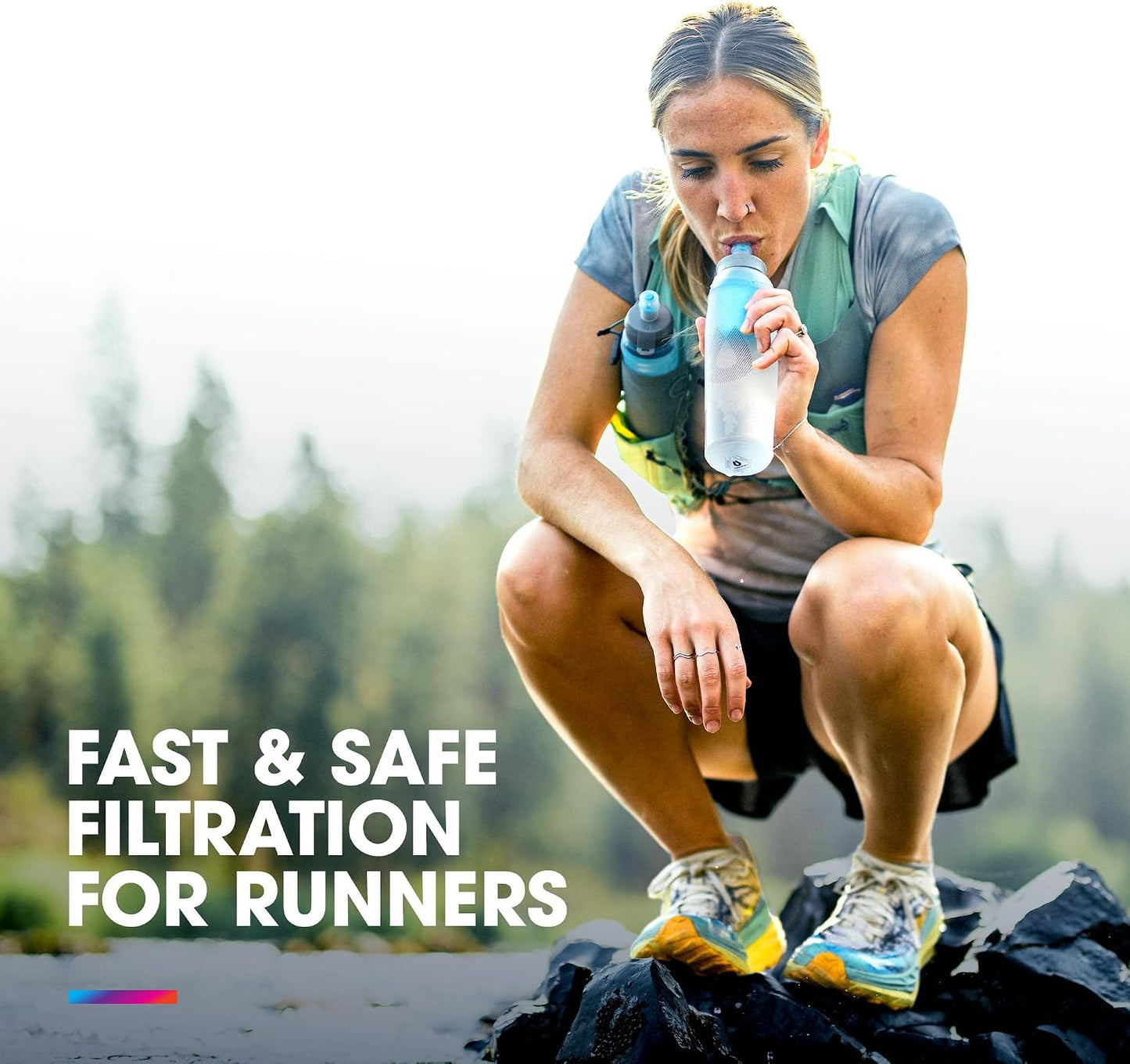 Tapa filtro UltraFlask flujo rápido deporte