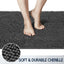 Tapete puerta perro chenilla absorbente 72x24pulg lavable