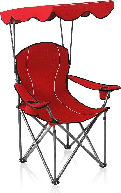 2 Pzas Silla Camping Plegable con Enfriador 3 Latas