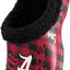 Zapatos de casa con forro sherpa estampado búfalo NCAA