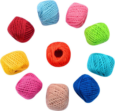 Rollos cuerda yute 3 capas 1000 pies colgar jardinería