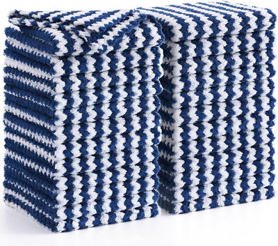 Paquete 24 paños cocina microfibra reutilizables 10x10