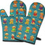 Guantes de horno caniche resistente al calor para cocinar