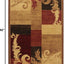 Alfombra moderna para centro de habitación