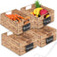 4 Cestas Almacenamiento Hierba Marina Plegables 10.8x9x4.9"