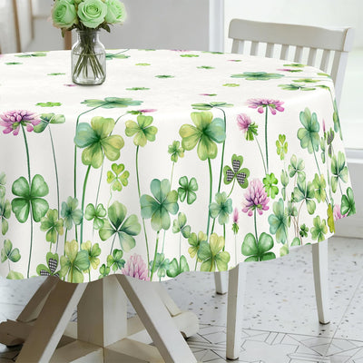 Mantel redondo impermeable 70x70pulg San Patricio cocina