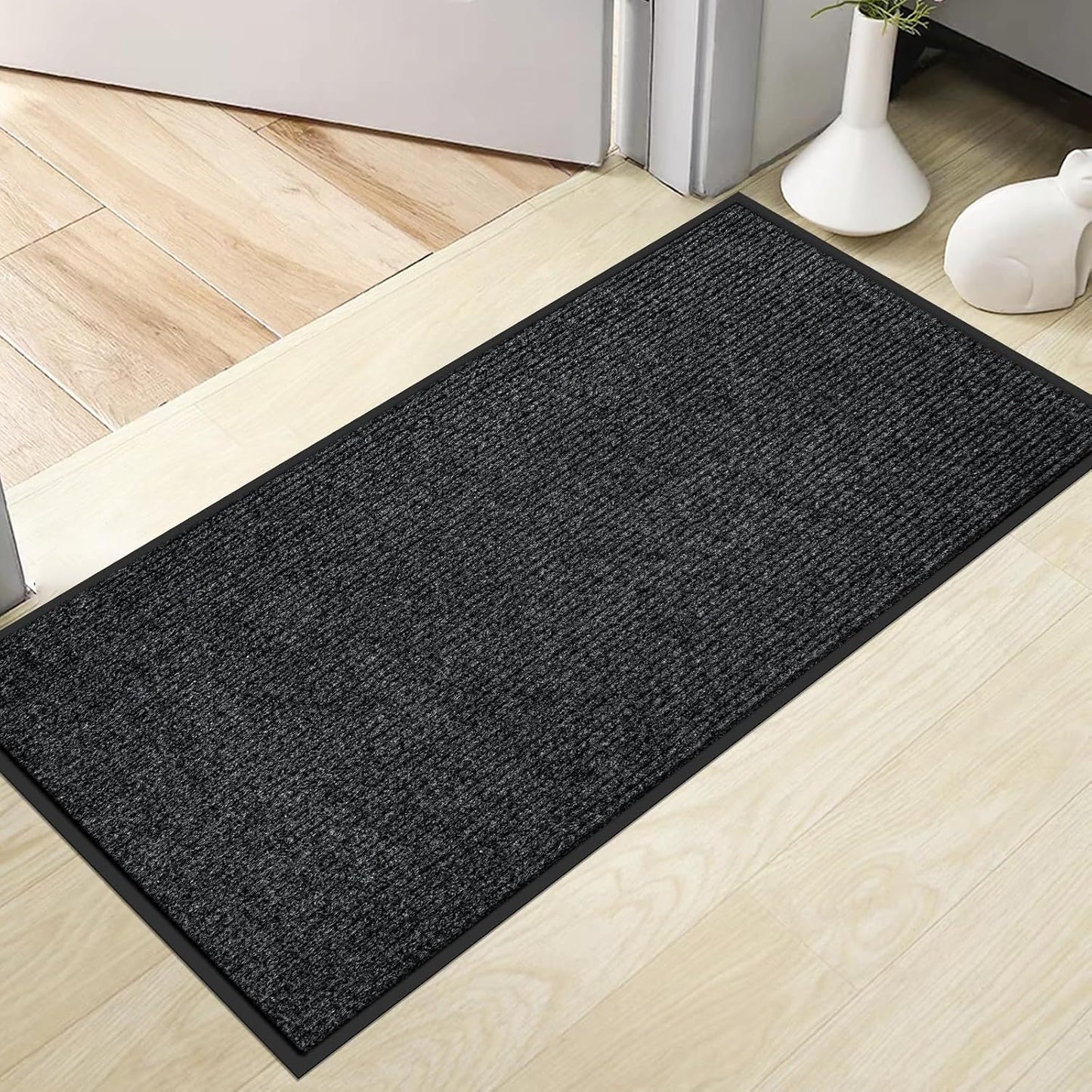 Tapete entrada resistente 3x5ft antiderrap lavable