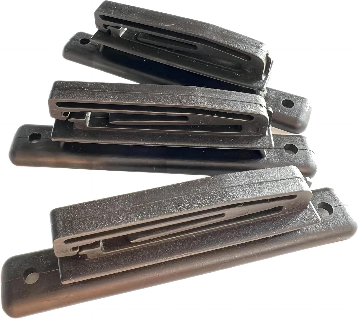 Aisladores eléctricos Polytape para poste madera negro