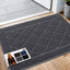 Alfombra puerta 24x36 pulg antiderrap lavable para perros