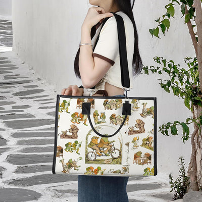 Bolso de hombro con personaje rana y sapo Arnold Lobel