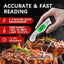 Termómetro digital carne cocina IP67 con luz calibración