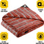 Lona 20mil impermeable UV resistente 12x25 negra