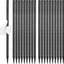 Estacas acero 1/2" 24" pack 20 anclaje jardín