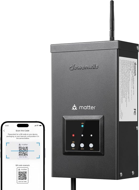 Transformador Matter 300W 120V a 12V WiFi 3 Salidas