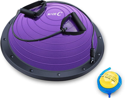 Pelota equilibrio con banda resistencia yoga fitness