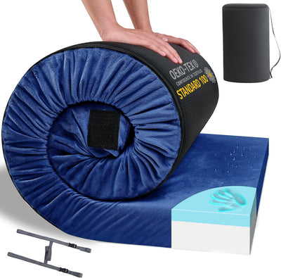 Colchón espuma memory foam para camping adultos plegable