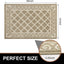 Tapete puerta 24x36 pulg antiderrap atrapa suciedad