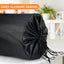 Bolsa almacenamiento alfombras 9x12ft reutiliz. negra