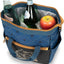 Bolsa almuerzo aislada Ravenclaw 10x6x10.5" negro azul