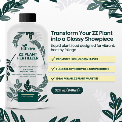 Fertilizante para plantas ZZ 32oz fórmula rica