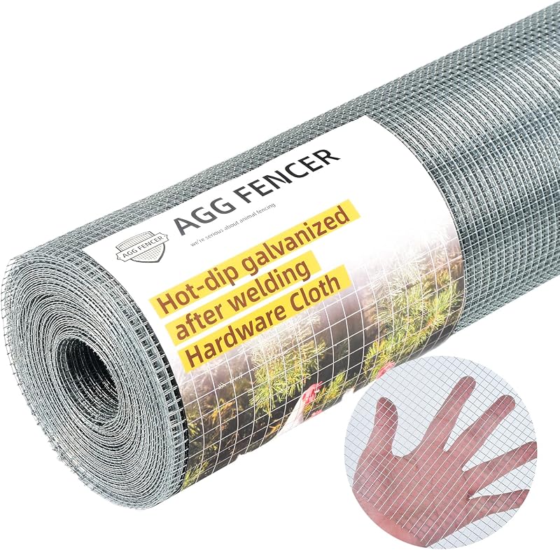 Soportes jardín 24" x50pies alambre 23Ga galvanizado