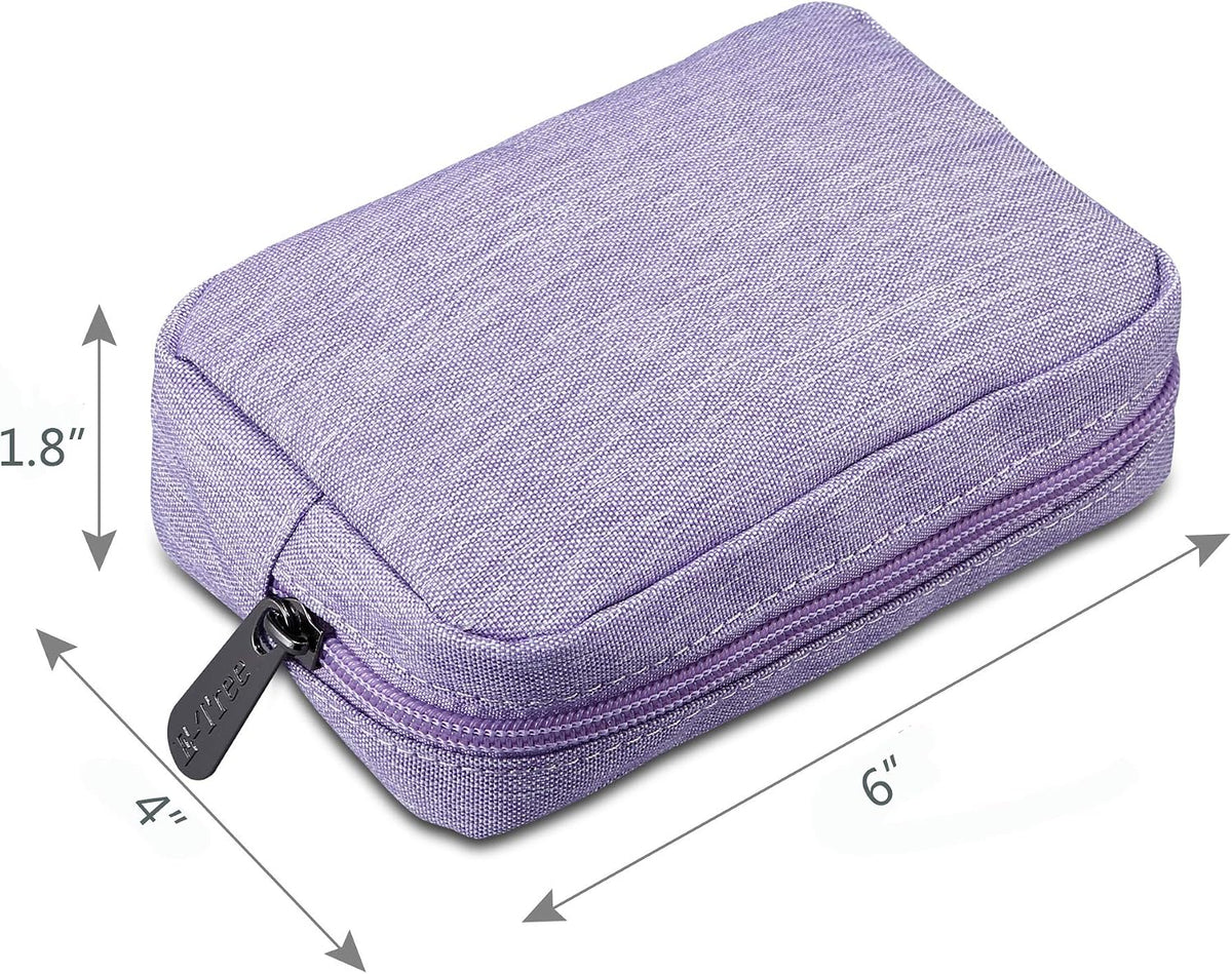 Bolsa maquillaje mini con cremallera estuche cargador