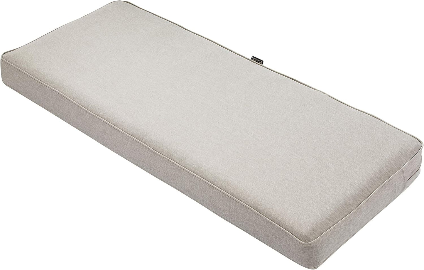 Cojín banco exterior repelente agua 59x18x3" color gris