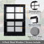 2 Ventanas Cobertizo 14x21" Vidrio Templado Malla Fibra
