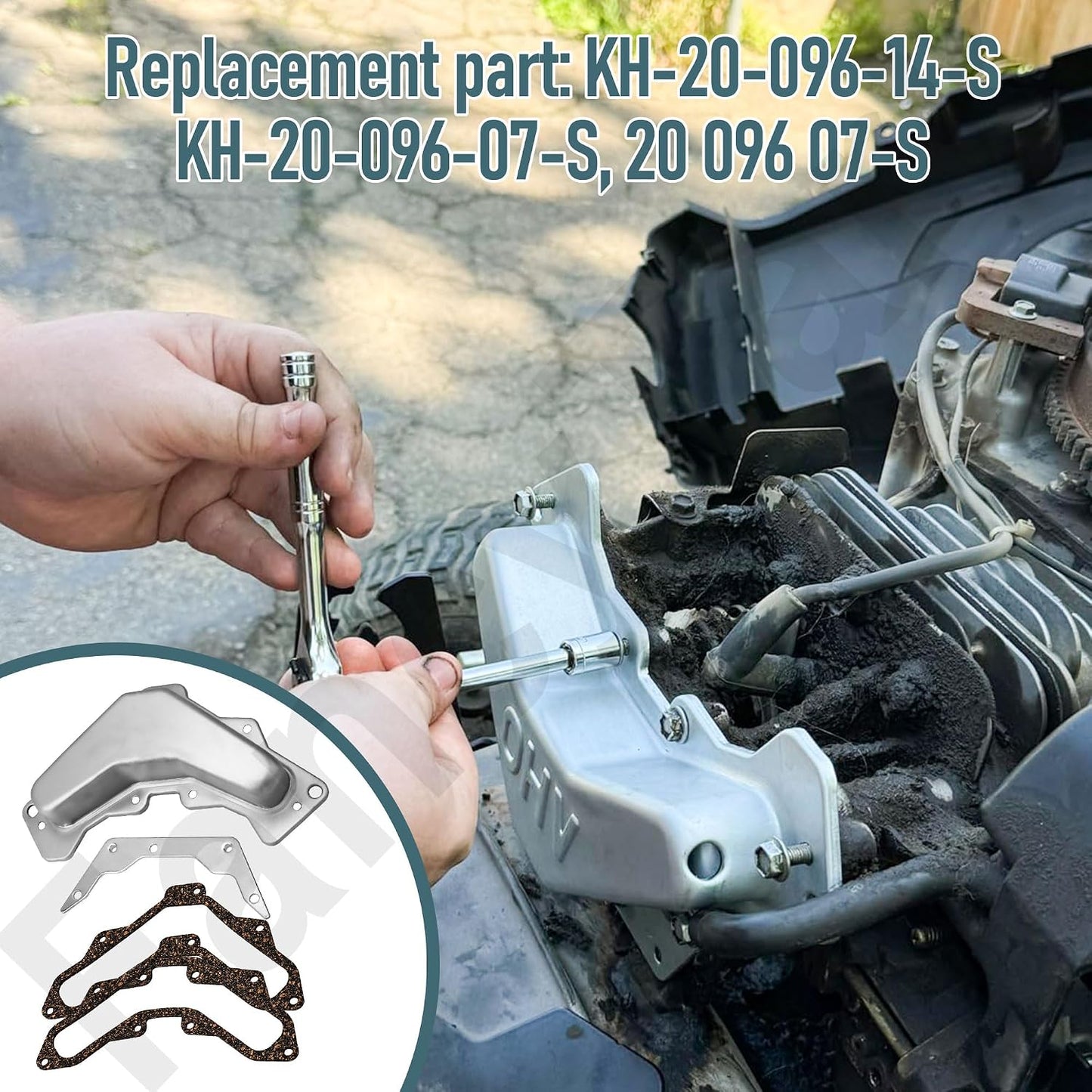 Kit tapa válvula Ko-hler SV470-SV620 comp Cub Cadet LTX1045