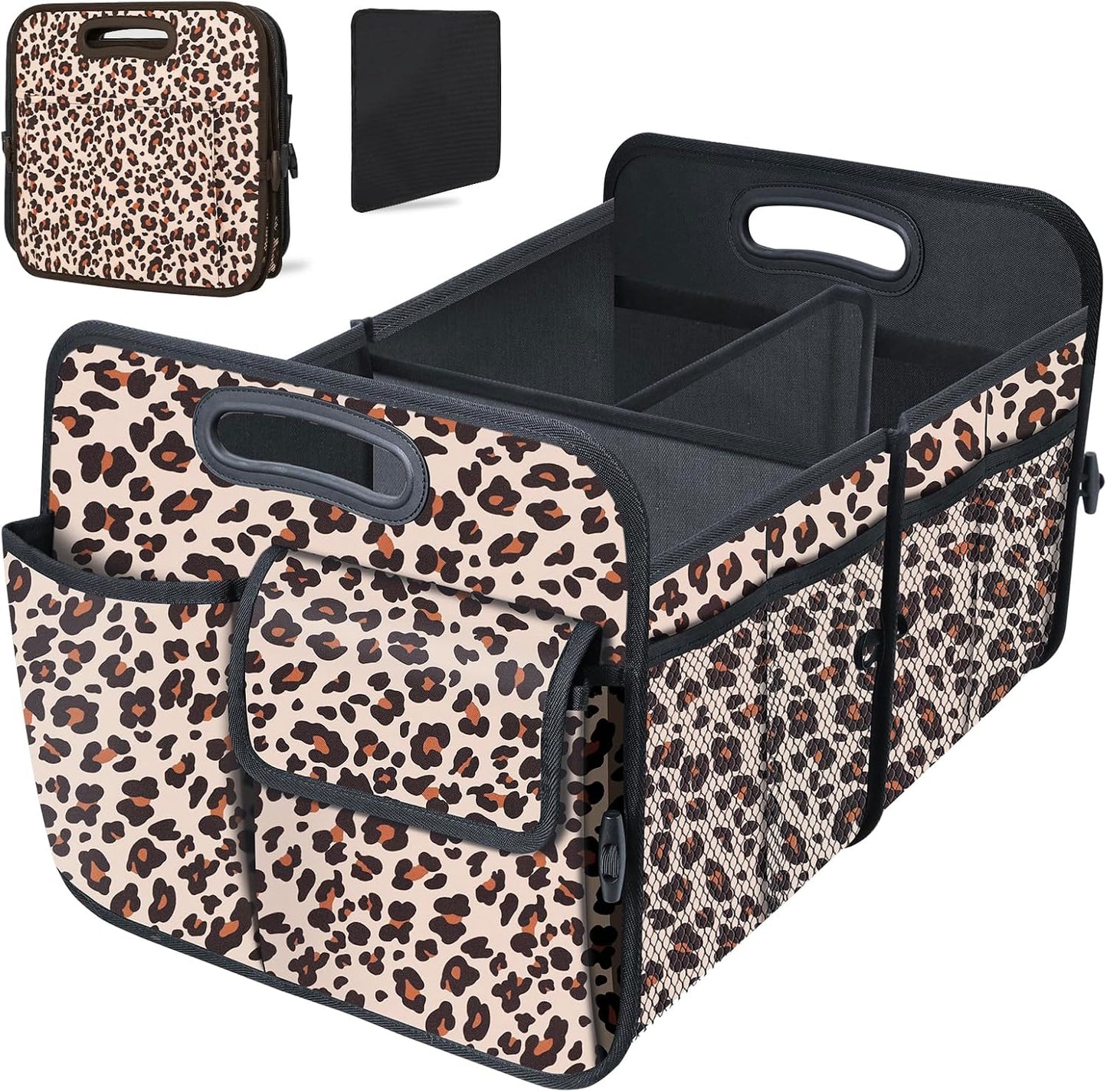 Organiz. maletero plegable almacenamiento coche