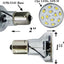 Foco LED RV 2W 275lm 10-30V 4 cuellos largos blanco frío