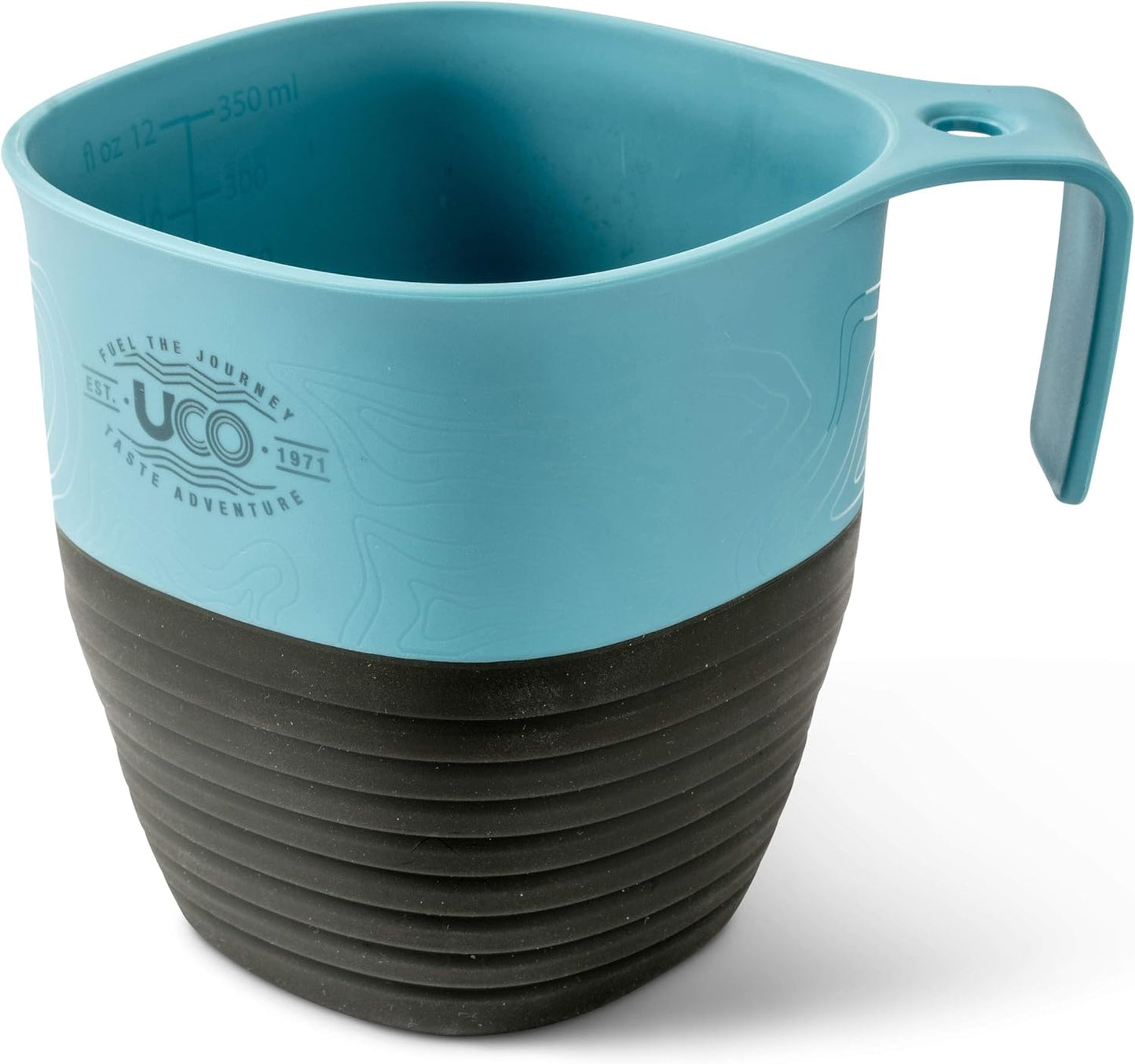 Taza plegable camping mochileros senderismo 12oz