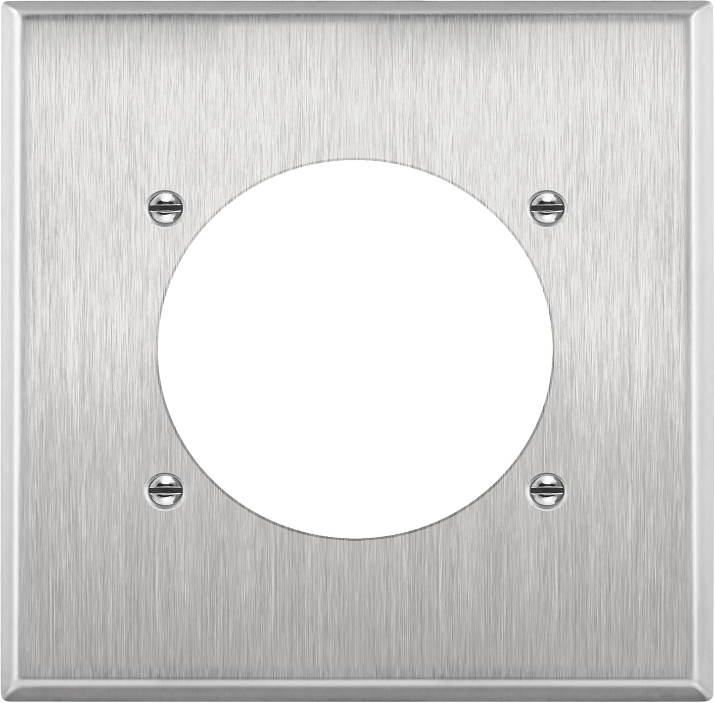 Placa NEMA 14-50R acero inox 2.46pulg para cargador VE