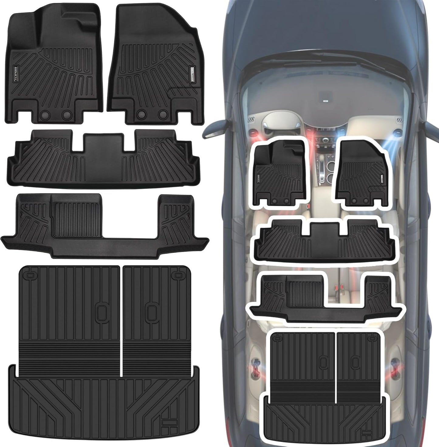 Alfombrilla suelo maletero Nissan Pathfinder 22-25
